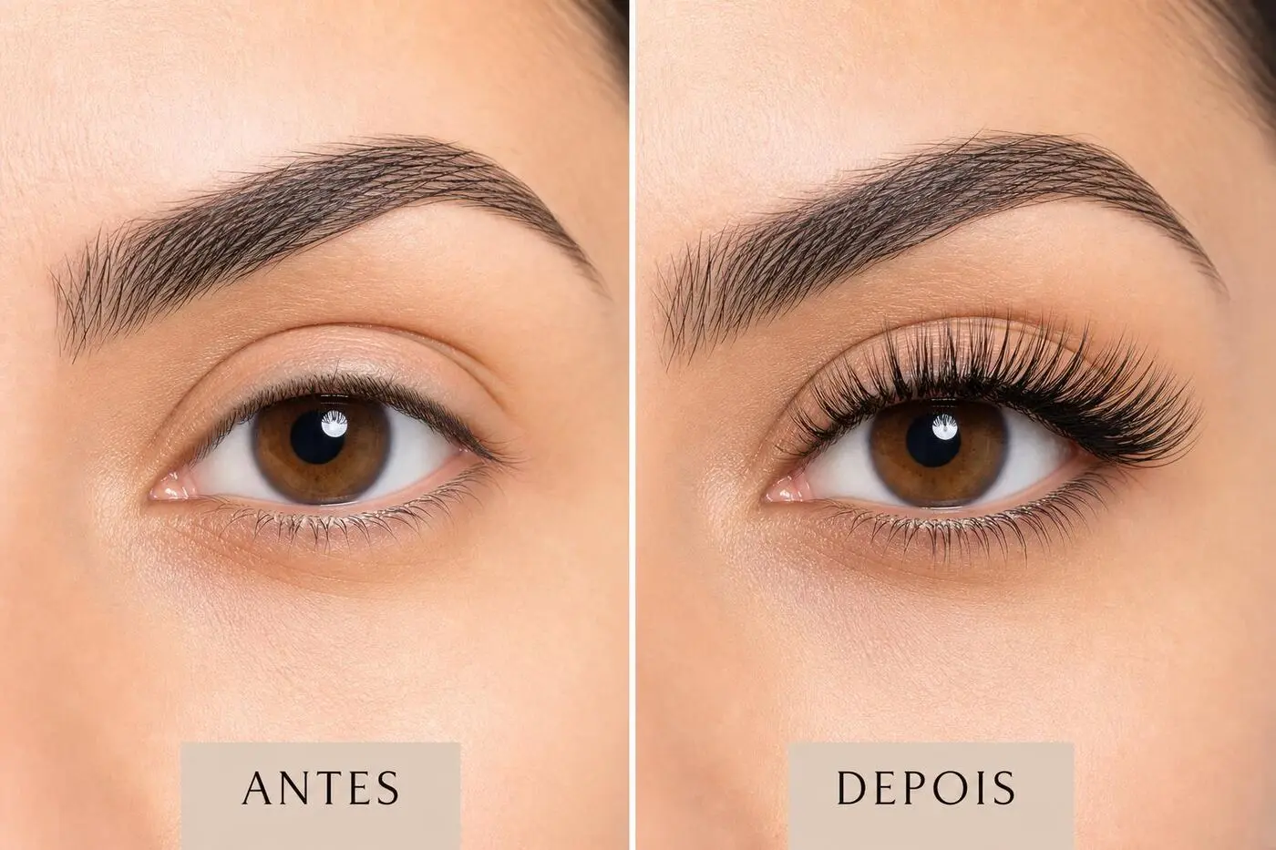 Comparação antes e depois do uso de UPCIL